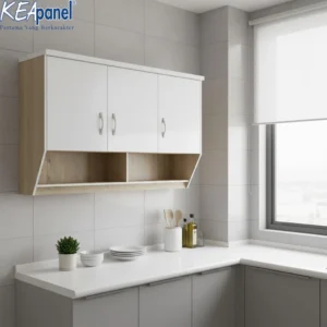 Kea Panel - Kitchen Shet Atas / Lemari Dapur Atas 3 Pintu Warna Sanoma White Kabinet Gantung Dapur Minimalis