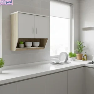 Kea Panel Official Store - Kitchen Set Minimalis / Rak Dapur Atas / Lemari Dapur Atas Minimalis Modern Warna Putih Kayu