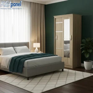 Pintu, Lemari Baju Sliding Murah Minimalis Modern Multifungsi & Stylish, Desain Elegan