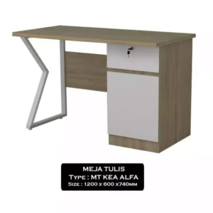 Meja Kantor Murah / Meja Tulis Minimalis / Meja Belajar Kokoh